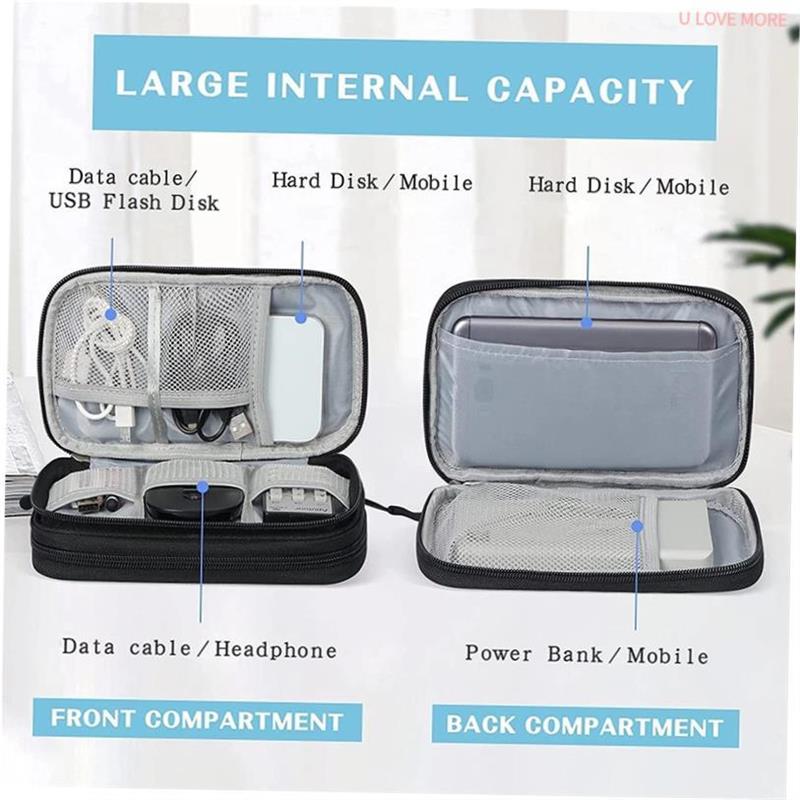Travel Cable & Tech Accessory Organizer Pouch