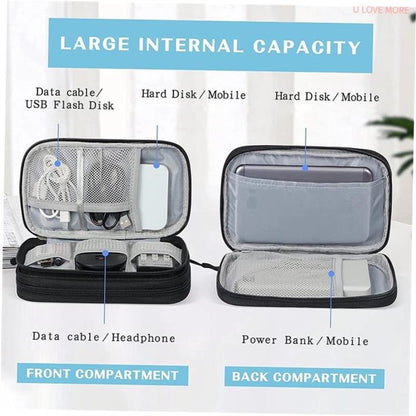 Travel Cable & Tech Accessory Organizer Pouch