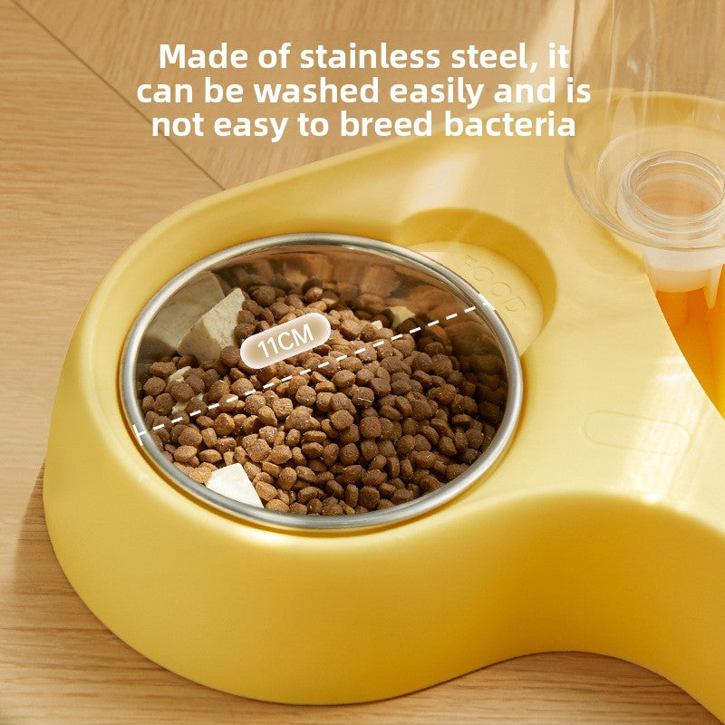 2-in-1 Automatic Pet Food & Water Dispenser