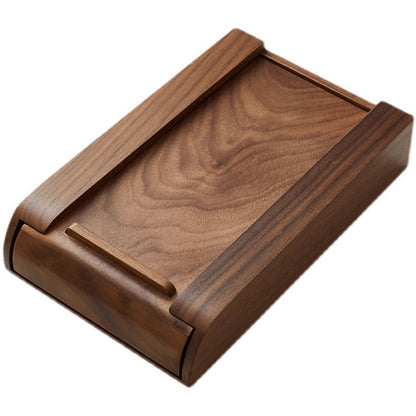 No-Drill Under-Desk Drawer Organizer, Bamboo Wood