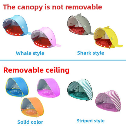 Pop-Up Baby Beach Tent with Shallow Pool Base