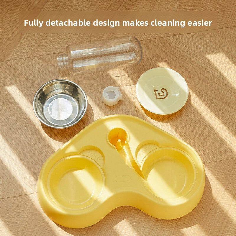 2-in-1 Automatic Pet Food & Water Dispenser