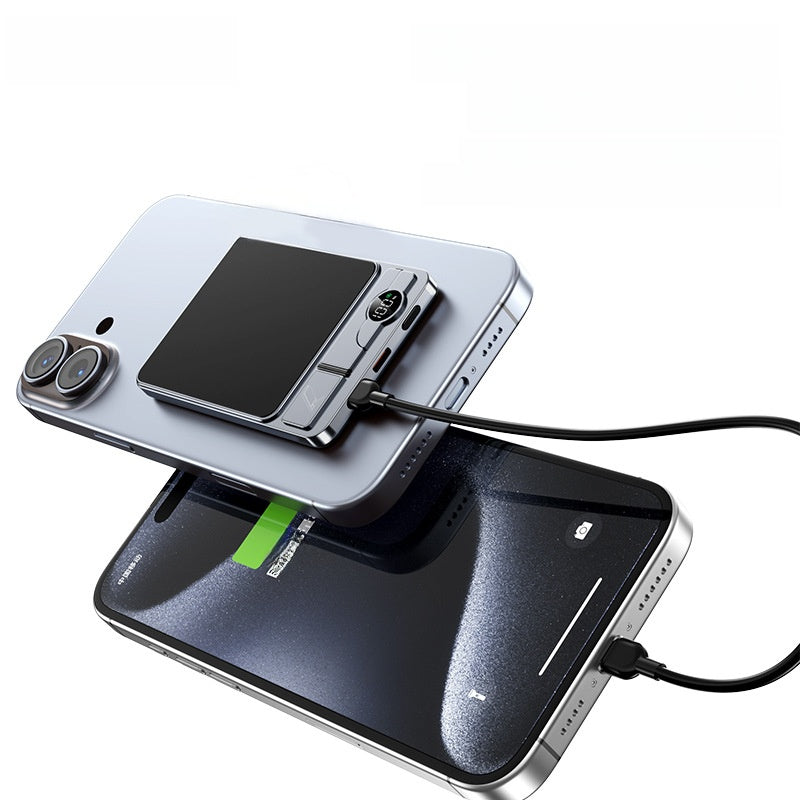 10,000mAh Magnetic Wireless Power Bank with Stand