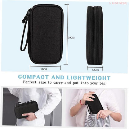 Travel Cable & Tech Accessory Organizer Pouch