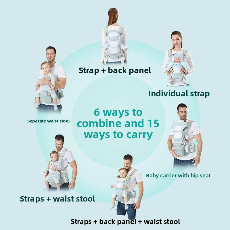 Ergonomic Hip-Seat Baby Carrier
