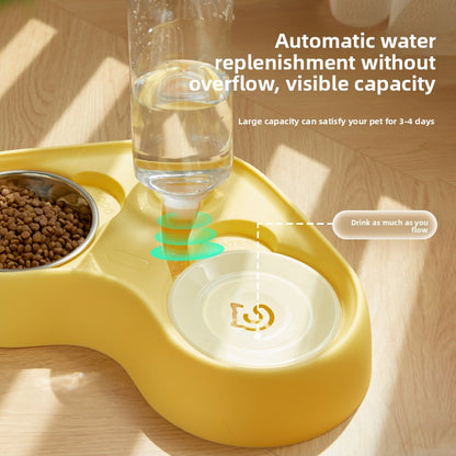 2-in-1 Automatic Pet Food & Water Dispenser