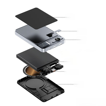 10,000mAh Magnetic Wireless Power Bank with Stand