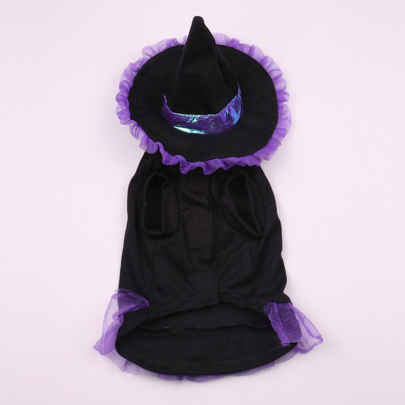 Halloween Wizard Costume for Dogs and Cats