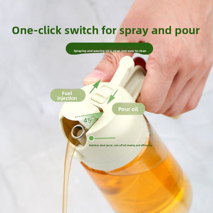 470ml Oil Mister Spray Bottle for Cooking & Air Fryer
