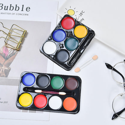 Halloween Face Paint Palette Kit