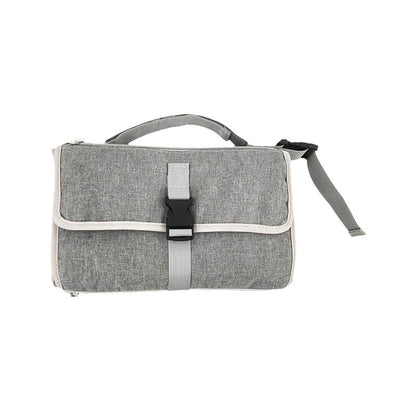 Portable Waterproof Diaper Changing Mat with Pockets