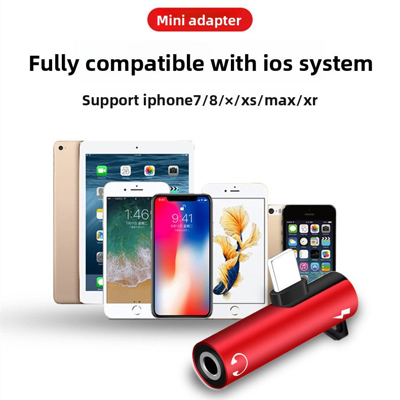.5mm to Lightning Charging and Audio Adapter