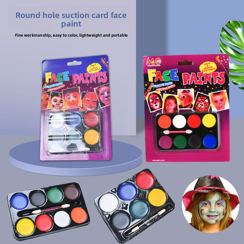 Halloween Face Paint Palette Kit