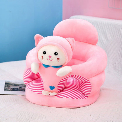 Plush Animal Baby Seat Cushion