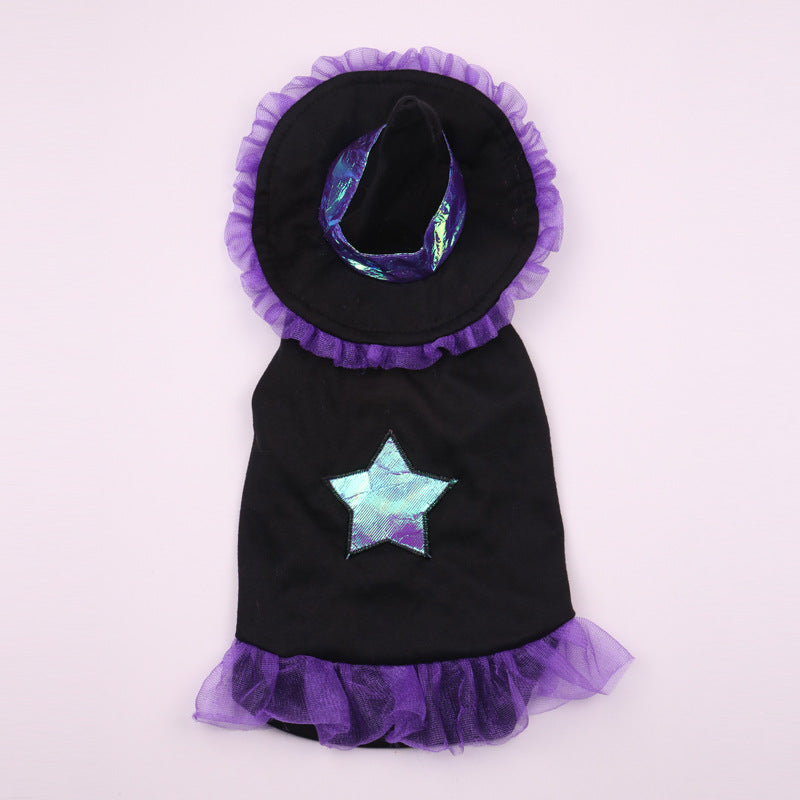 Halloween Wizard Costume for Dogs and Cats