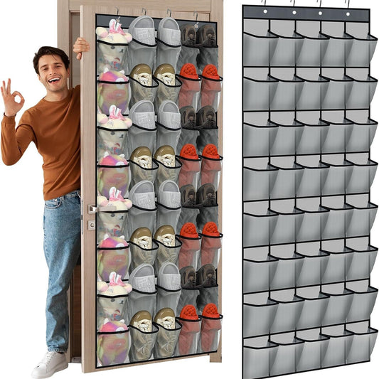24-Pocket Over-the-Door Hanging Organizer