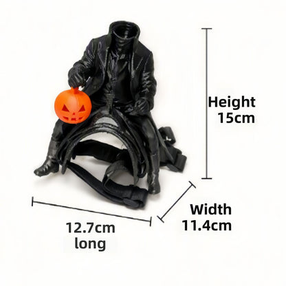 Halloween Headless Horseman Cat Costume