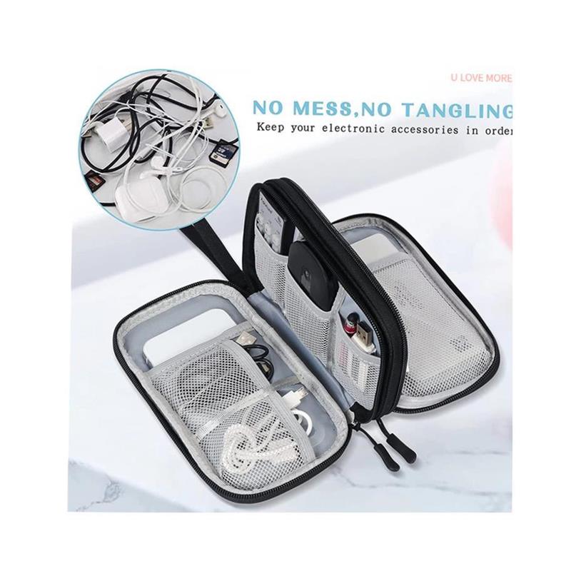Travel Cable & Tech Accessory Organizer Pouch