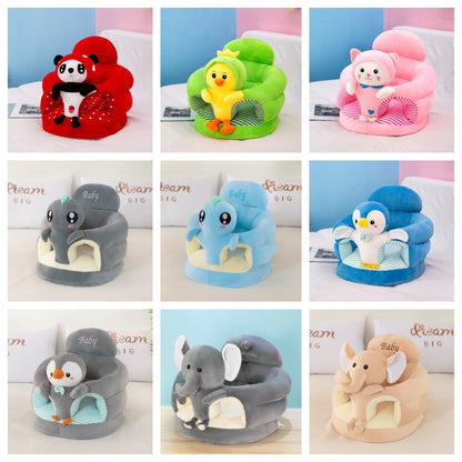 Plush Animal Baby Seat Cushion